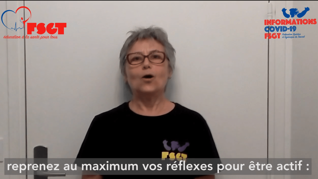 Crise Covid-19 – Reprise de l&rsquo;activité physique et sportive