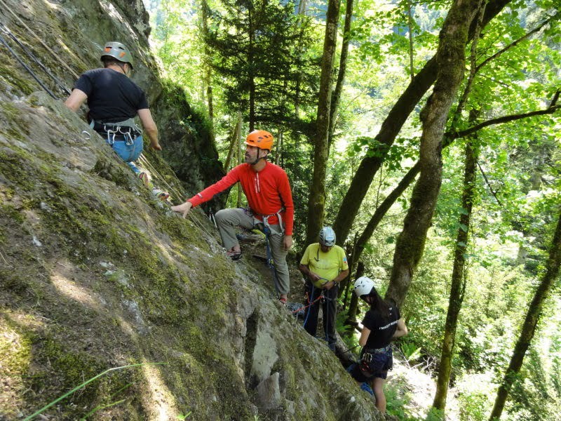 Chantier site d&rsquo;escalade