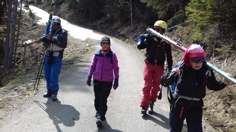Dent du Pra, via le col de Vouteret