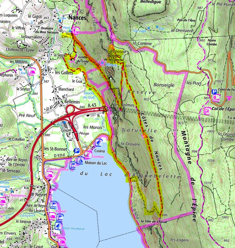 Une petite montée pour une descente acrobatique.