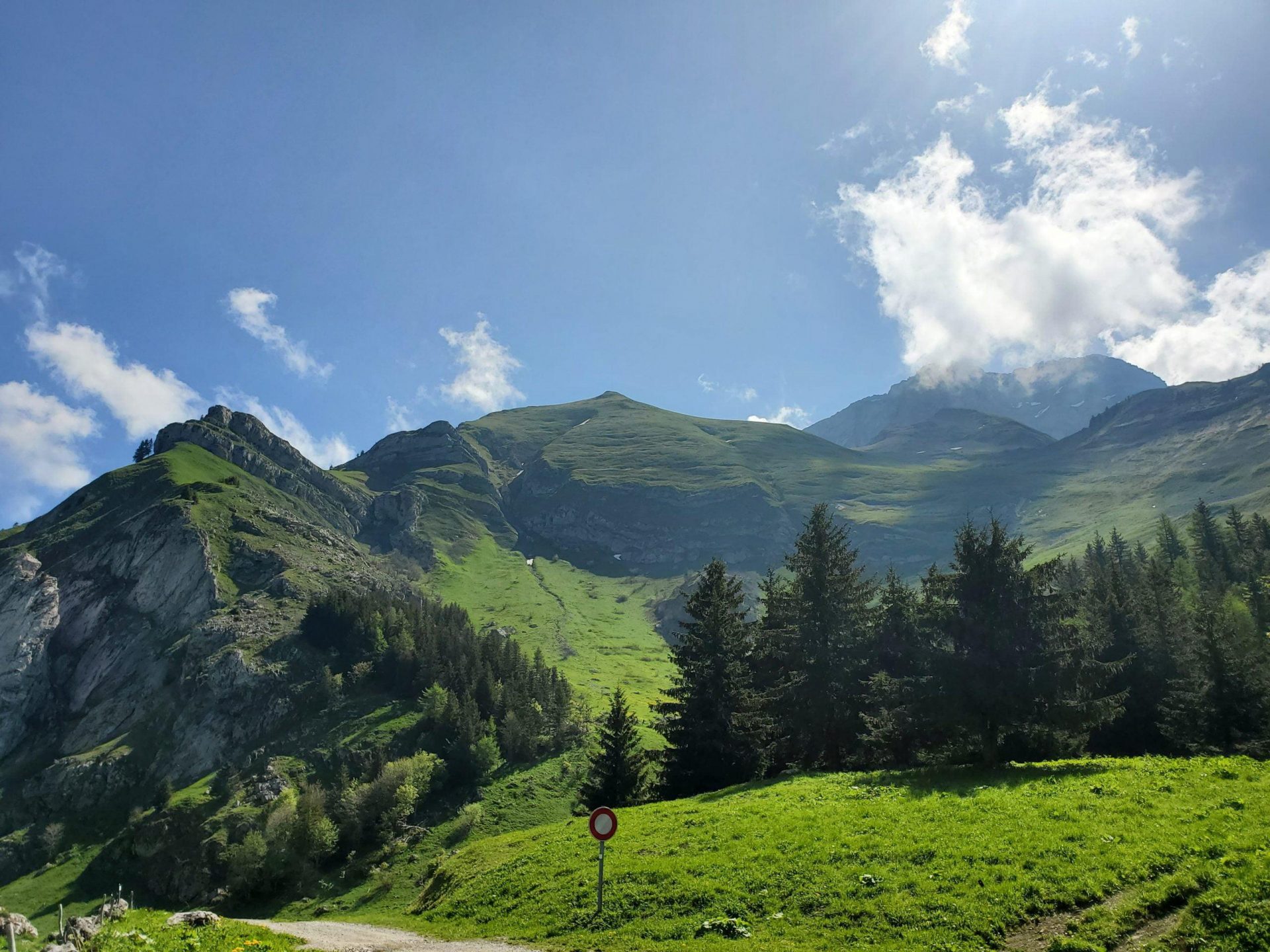 Entre Arcalod et Trélod, dans les Bauges.