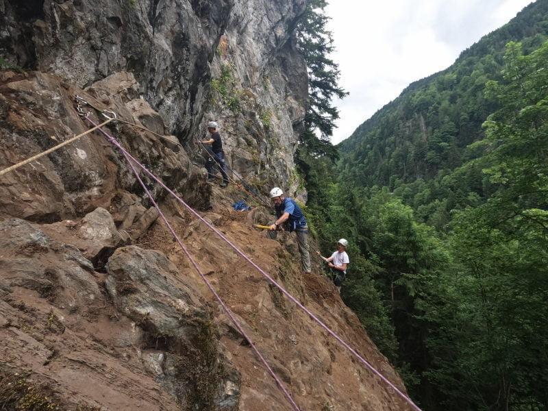 Site d&rsquo;escalade, gros chantier ce week-end