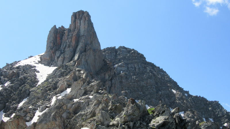 Cheval Noir (2832 m) en Lauzière